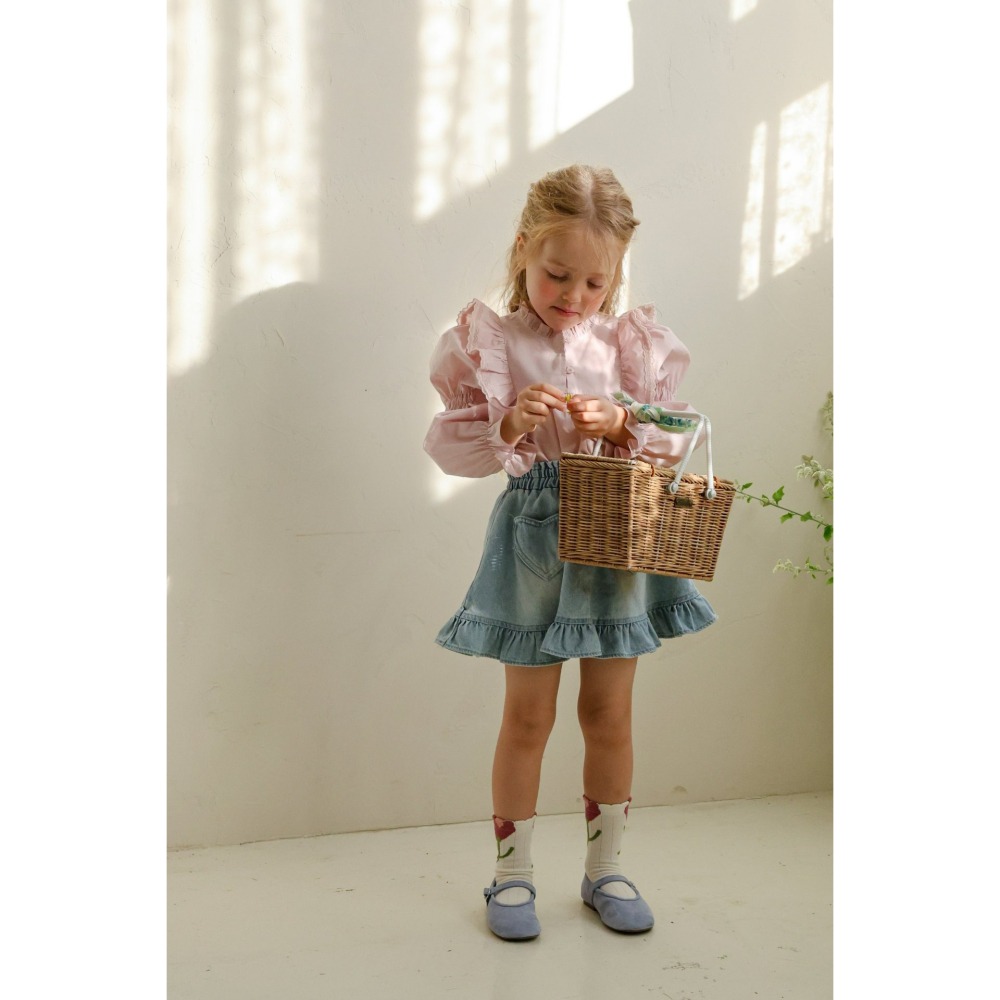 Flo 上衣 플로 사라블라우스-細節圖3