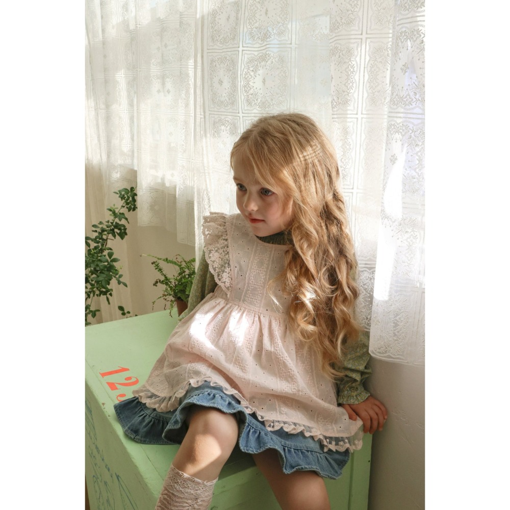 Flo 裙子 플로 조아데님스커트-細節圖6