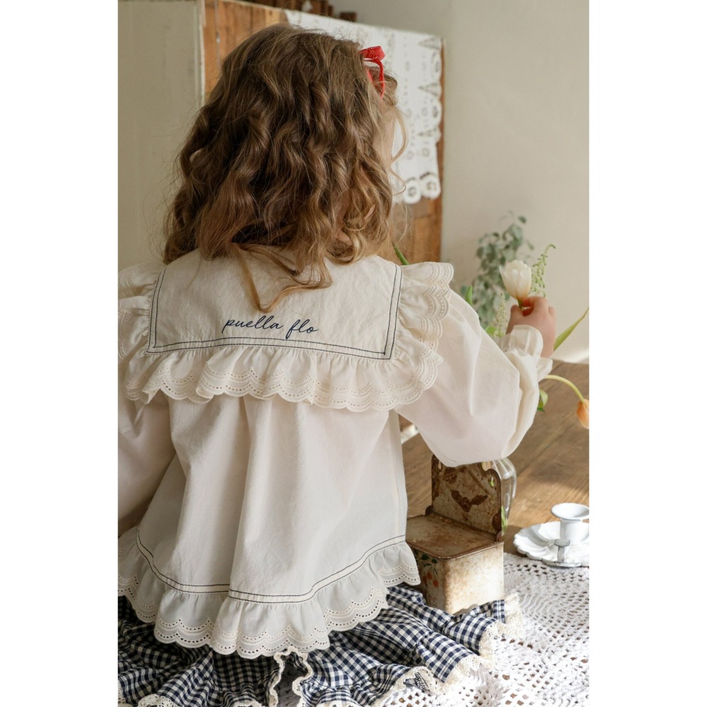 Flo 上衣 플로 첼리블라우스-細節圖6