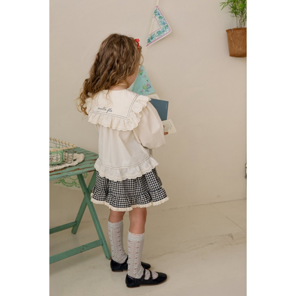 Flo 上衣 플로 첼리블라우스-細節圖8