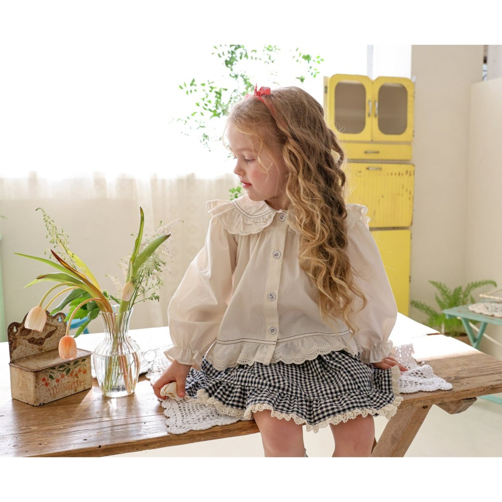 Flo 上衣 플로 첼리블라우스-細節圖9