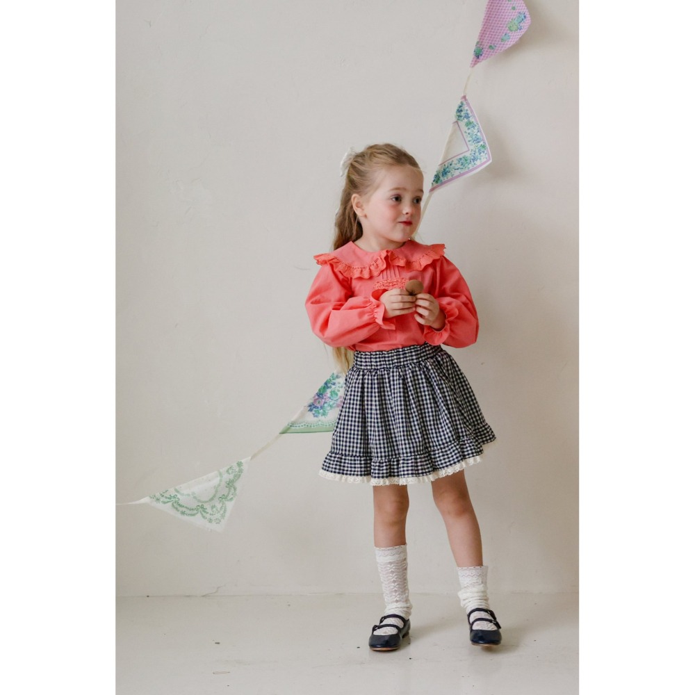 Flo 上衣 플로 나디아블라우스-細節圖2