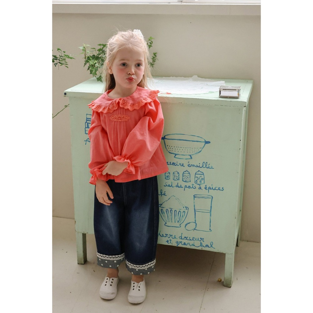 Flo 上衣 플로 나디아블라우스-細節圖6