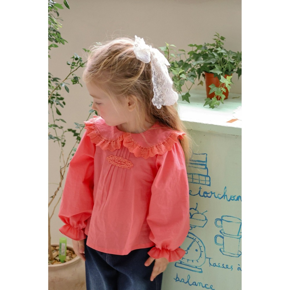 Flo 上衣 플로 나디아블라우스-細節圖8