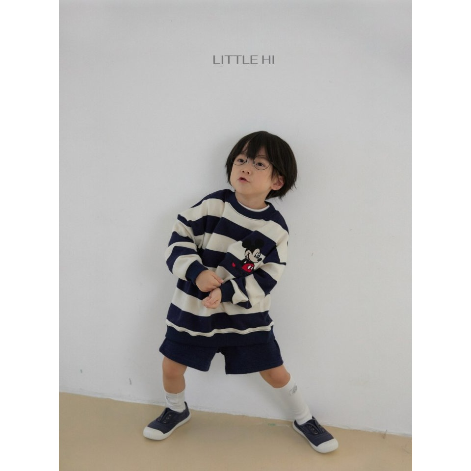 LITTLE HI 上衣 리틀하이 단가라자수미키맨투맨-細節圖3