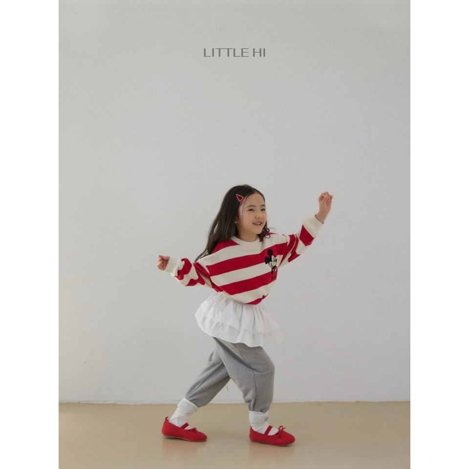LITTLE HI 上衣 리틀하이 단가라자수미키맨투맨-細節圖4