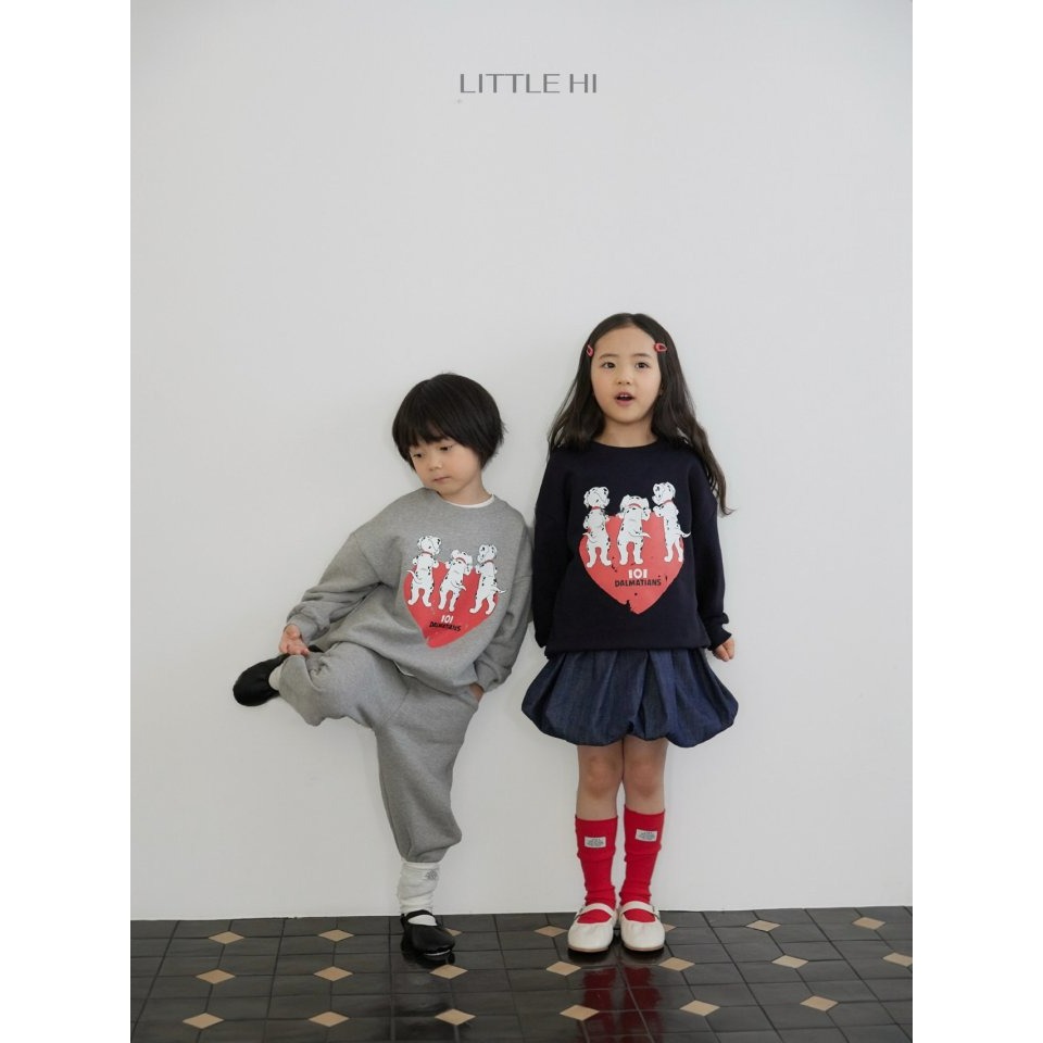 LITTLE HI 上衣 리틀하이 달마시안맨투맨-細節圖2