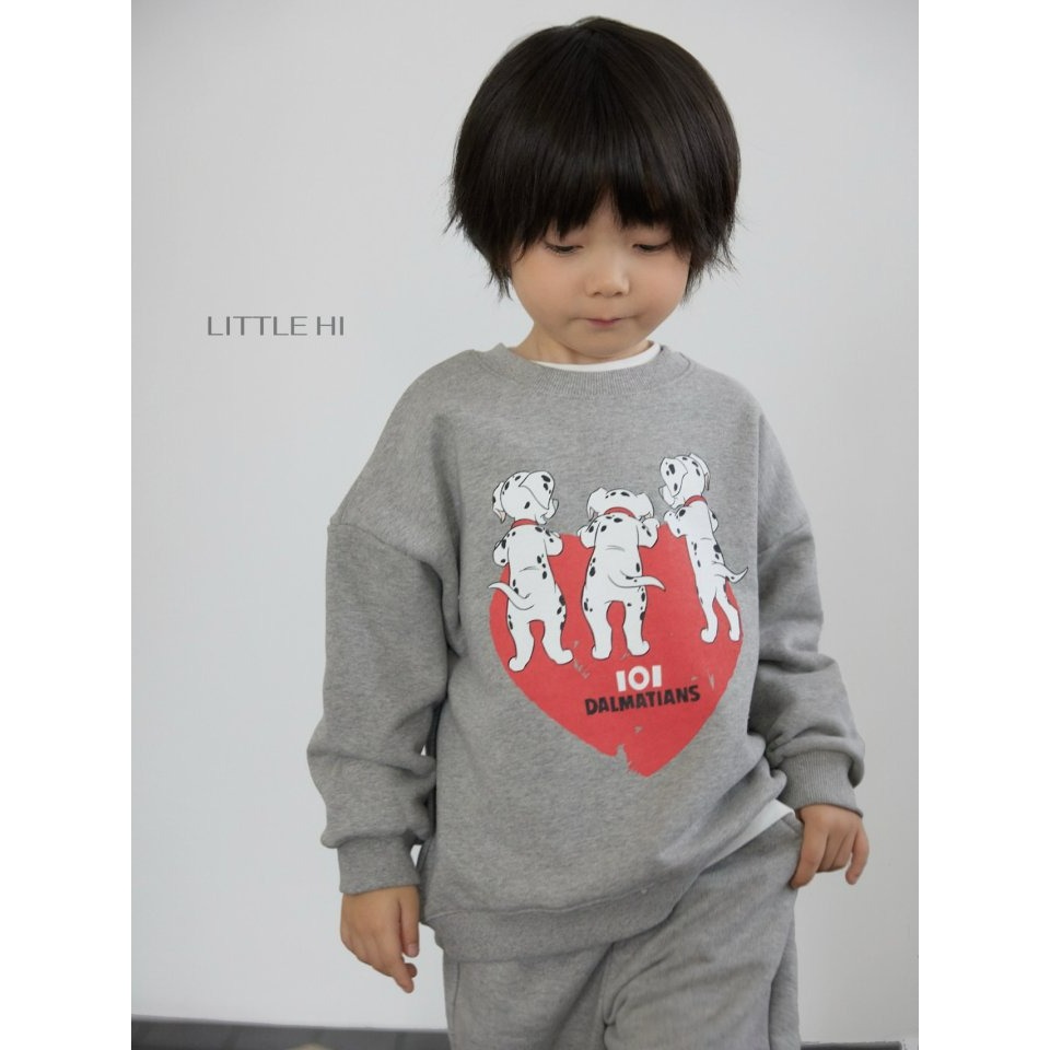 LITTLE HI 上衣 리틀하이 달마시안맨투맨-細節圖4