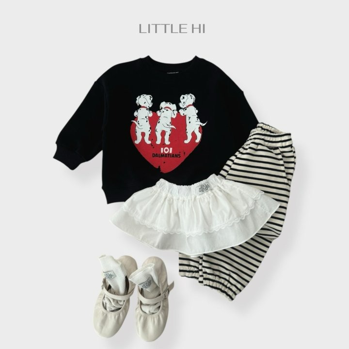 LITTLE HI 上衣 리틀하이 달마시안맨투맨-細節圖8