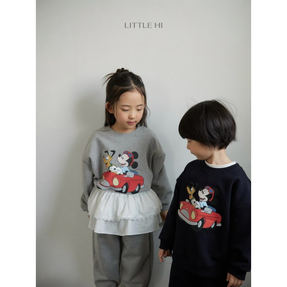 LITTLE HI 上衣 리틀하이 드라이브미키맨투맨-細節圖7