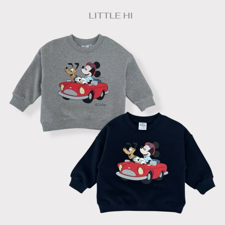 LITTLE HI 上衣 리틀하이 드라이브미키맨투맨-細節圖8