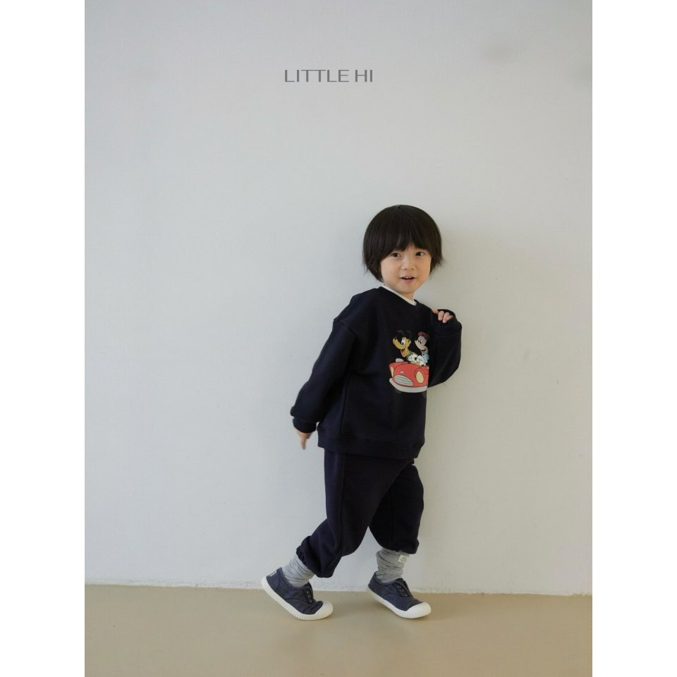 LITTLE HI 褲子 리틀하이 디즈니매칭조거팬츠-細節圖2