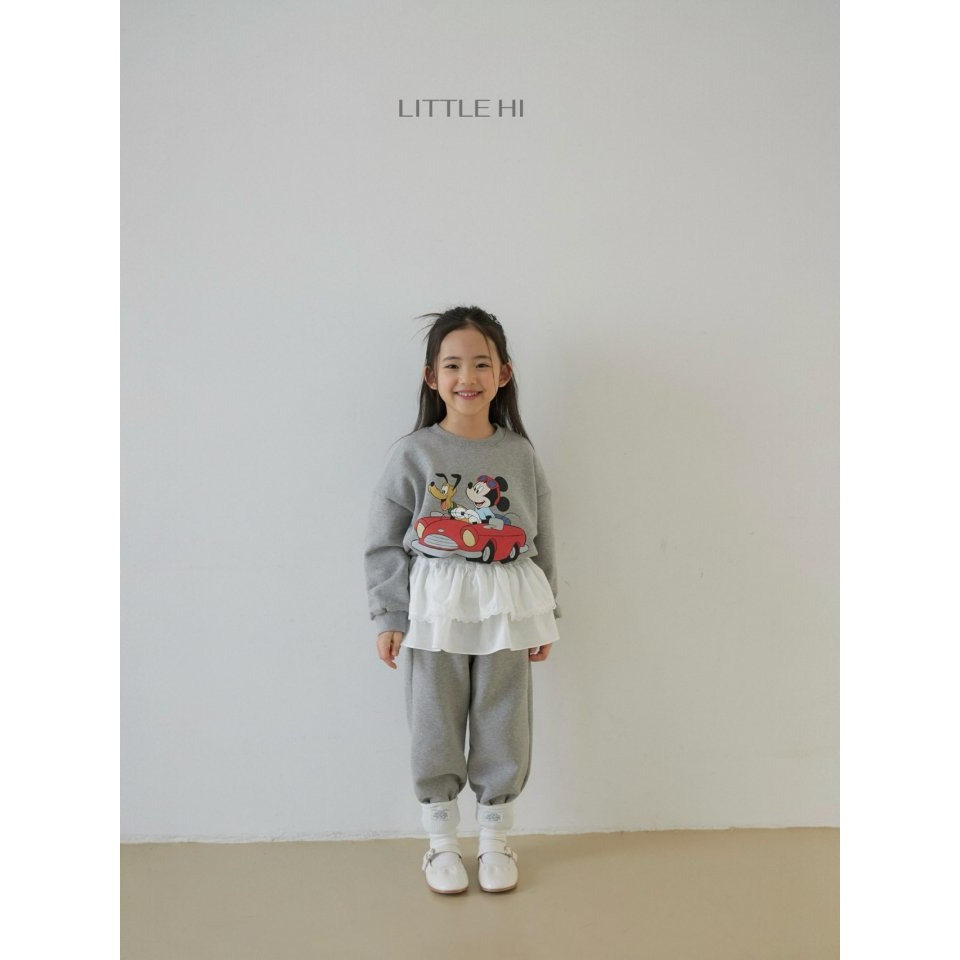 LITTLE HI 褲子 리틀하이 디즈니매칭조거팬츠-細節圖6