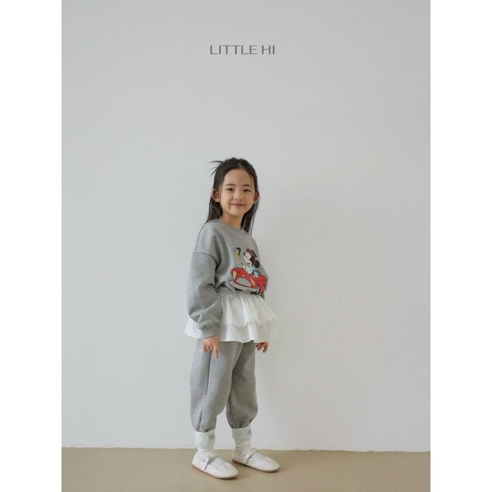 LITTLE HI 圍裙 리틀하이 레이스투티어에이프런-細節圖2