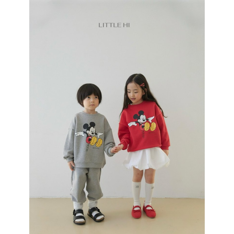 LITTLE HI 上衣 리틀하이 스프링미키맨투맨-細節圖2