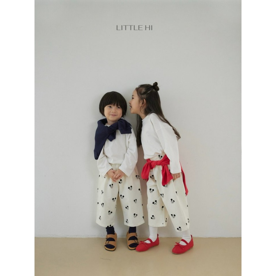 LITTLE HI 褲子 리틀하이 올오버미키팬츠-細節圖2