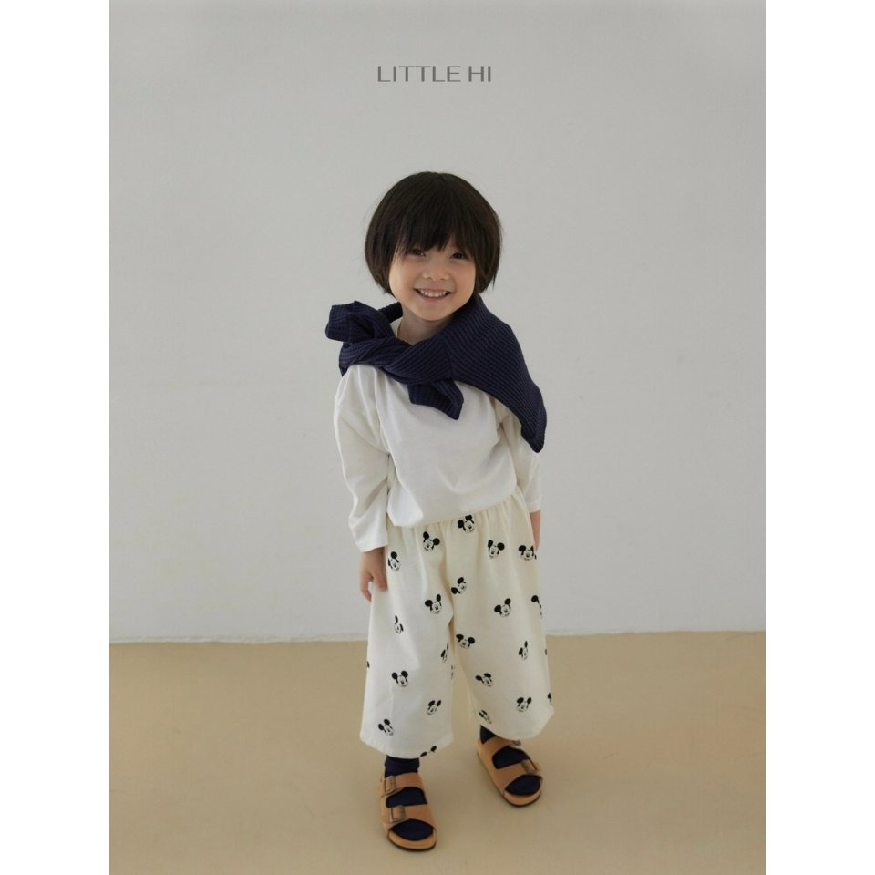 LITTLE HI 褲子 리틀하이 올오버미키팬츠-細節圖4