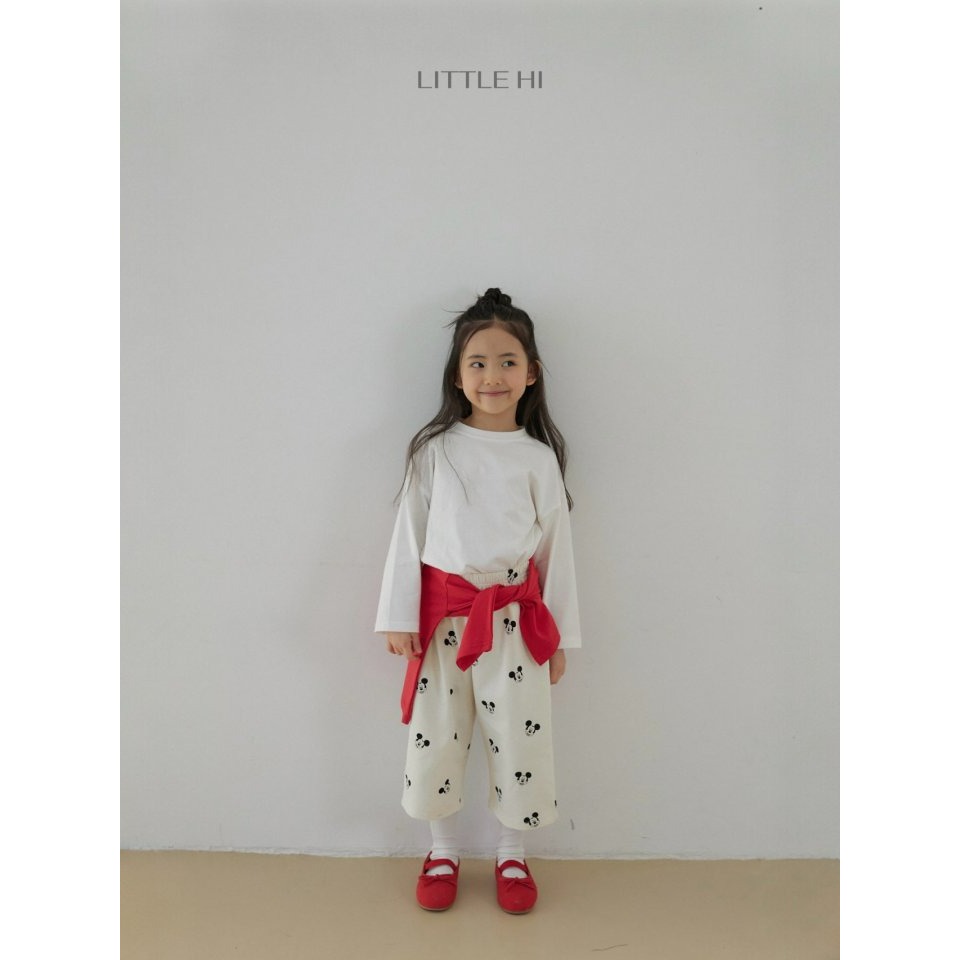 LITTLE HI 褲子 리틀하이 올오버미키팬츠-細節圖5