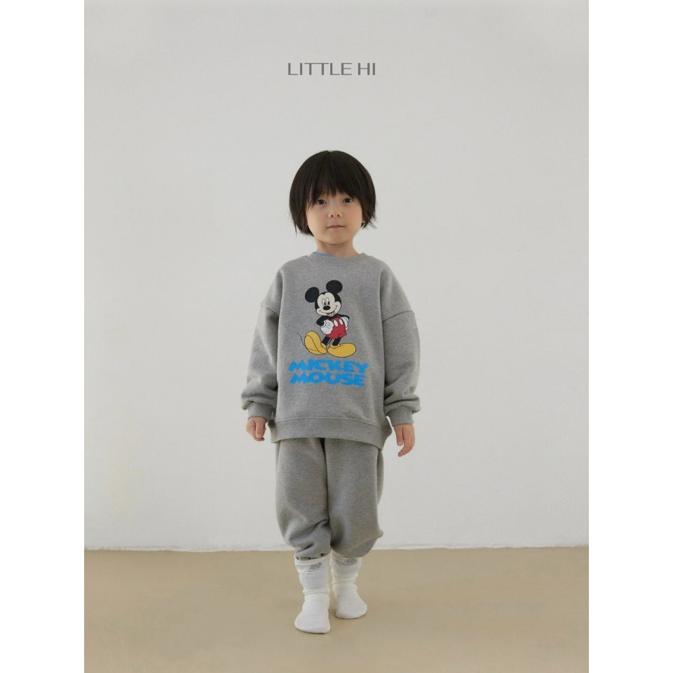 LITTLE HI 上衣 리틀하이 클래식미키맨투맨-細節圖3