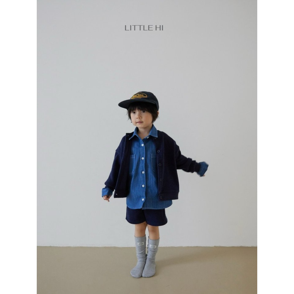 LITTLE HI 褲子 리틀하이 텍스처반바지-細節圖2