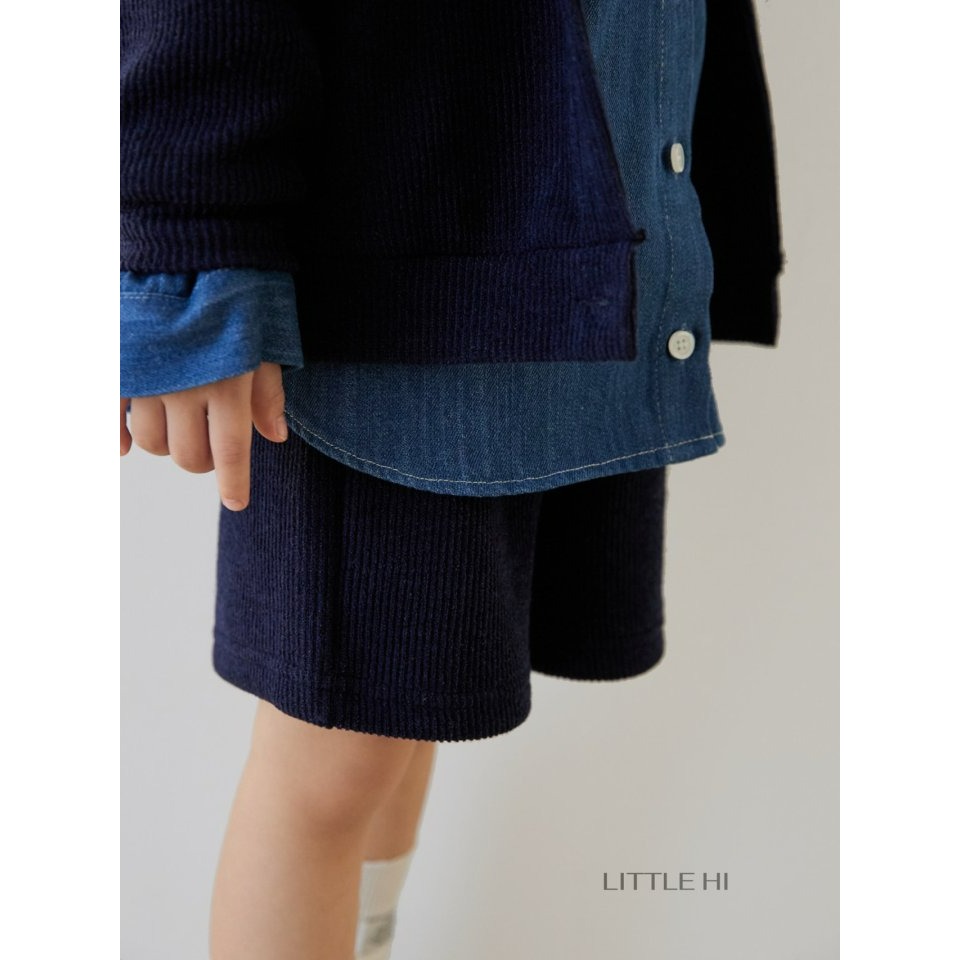 LITTLE HI 褲子 리틀하이 텍스처반바지-細節圖3