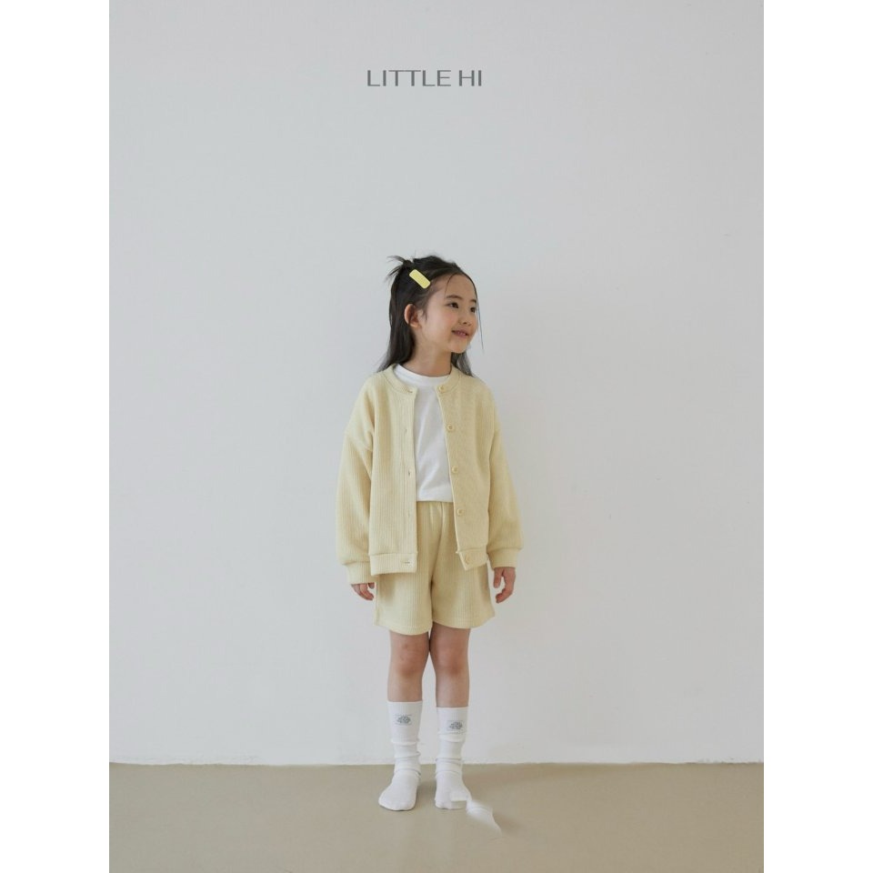 LITTLE HI 褲子 리틀하이 텍스처반바지-細節圖5