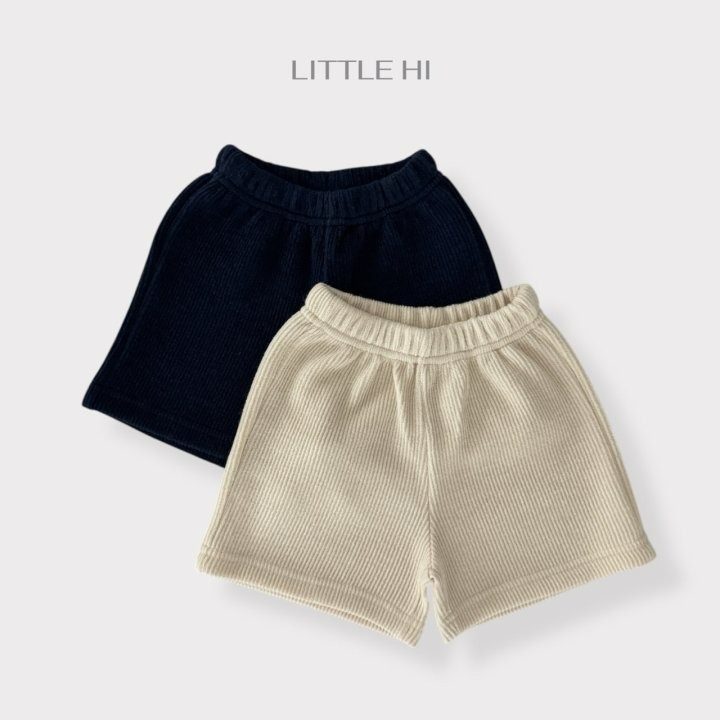 LITTLE HI 褲子 리틀하이 텍스처반바지-細節圖7