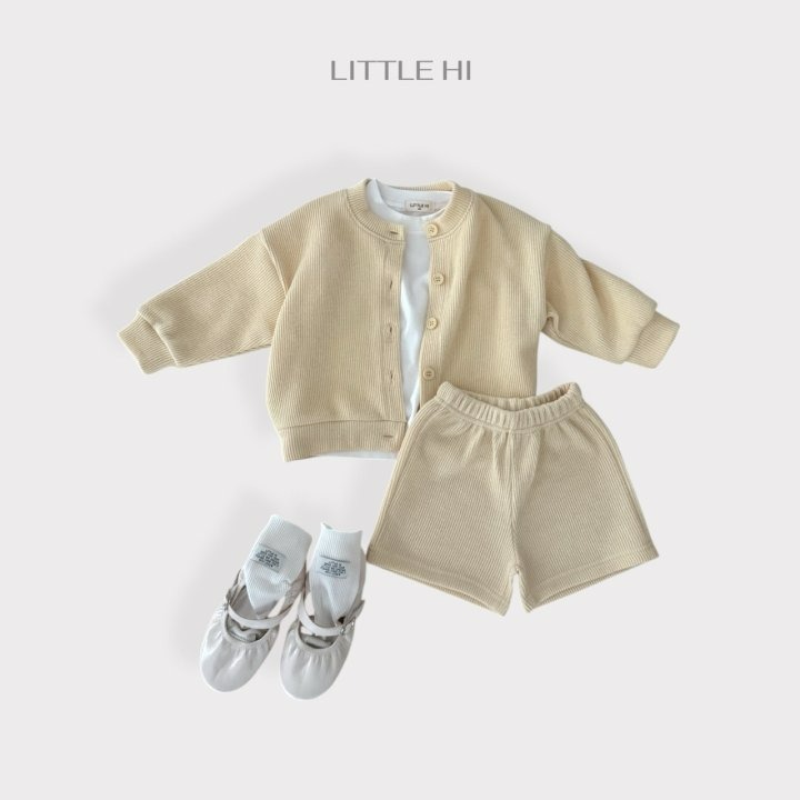 LITTLE HI 褲子 리틀하이 텍스처반바지-細節圖9