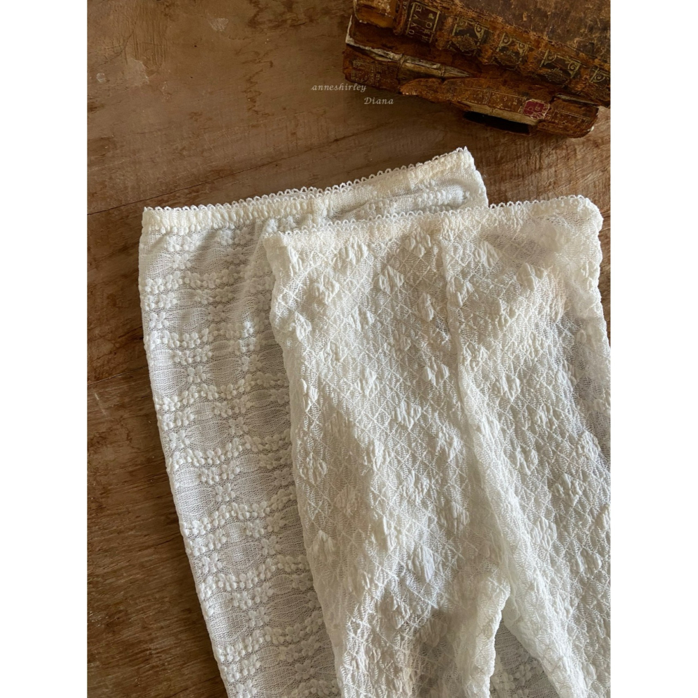 Anneshirley 앤셜리 內搭褲 티니레이스레깅스-細節圖4