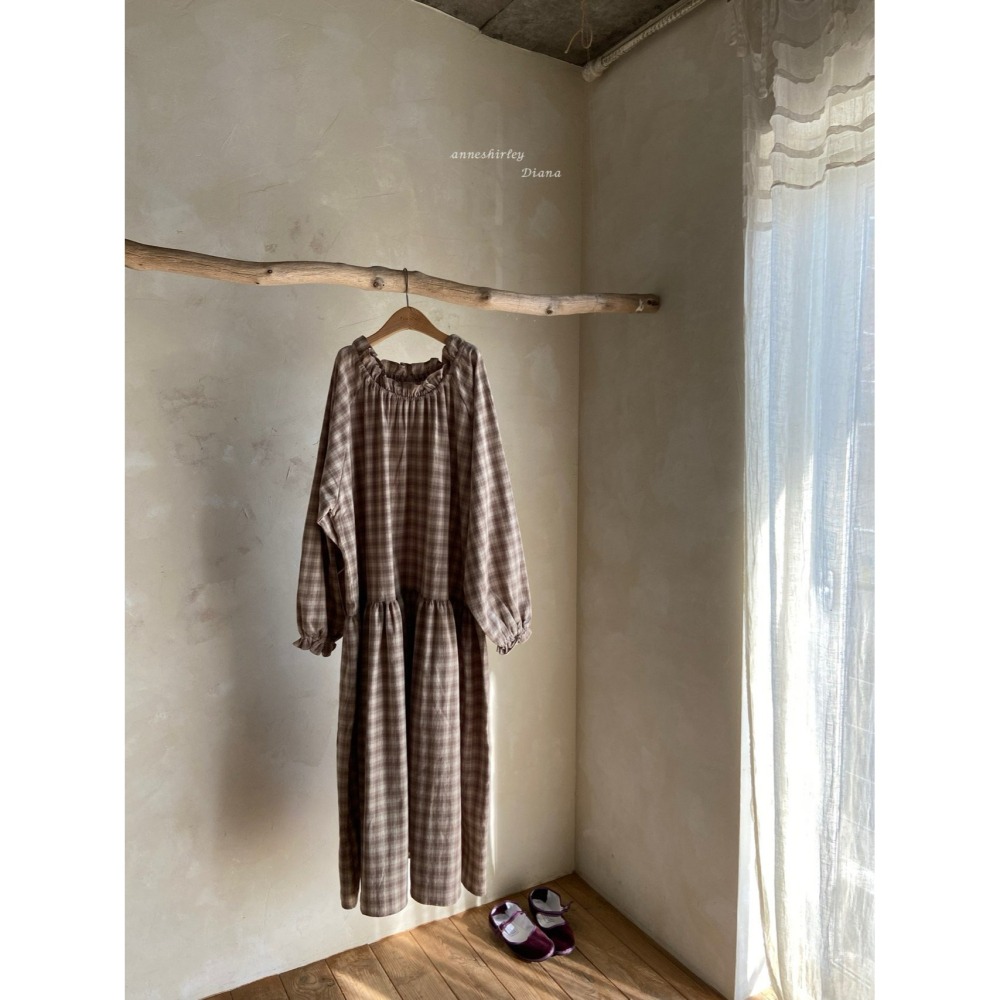 Anneshirley 앤셜리 親子裝 보헨원피스(M0M)-細節圖4