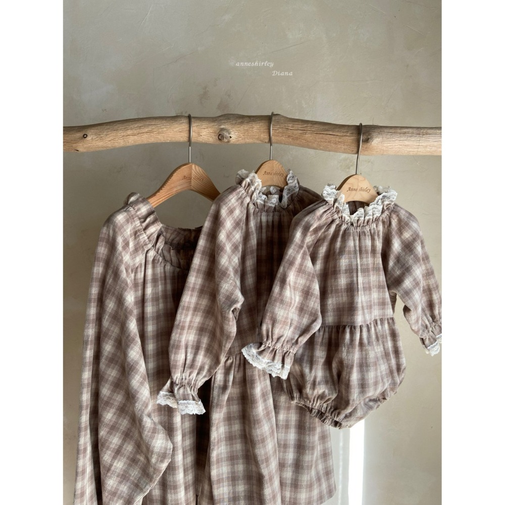 Anneshirley 앤셜리 親子裝 보헨원피스(M0M)-細節圖5