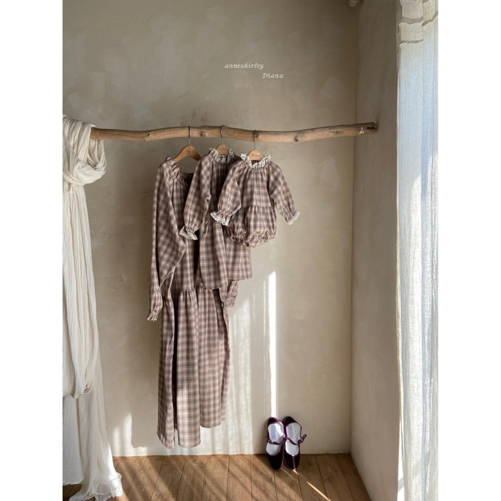 Anneshirley 앤셜리 親子裝 보헨원피스(M0M)-細節圖6