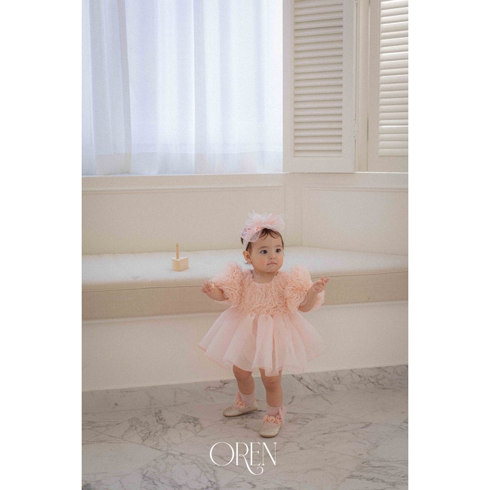 Oren 包屁衣裙 오렌 블러썸로즈슈트-細節圖4