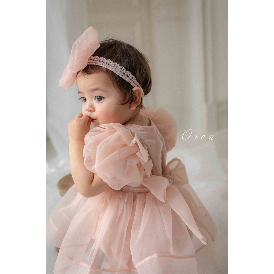 Oren 包屁衣 오렌 세레나핀턱오간자슈트-細節圖4