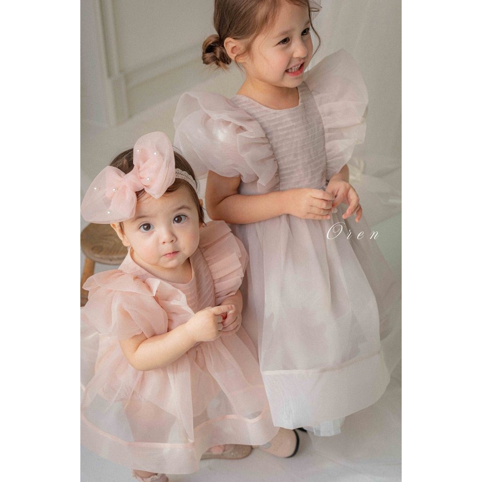 Oren 包屁衣 오렌 세레나핀턱오간자슈트-細節圖6