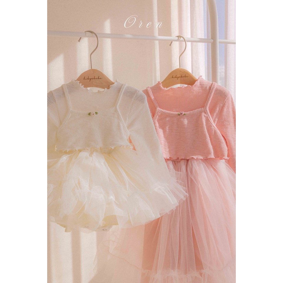 Oren 洋裝 오렌 세리엘골지튜튜원피스키즈-細節圖6