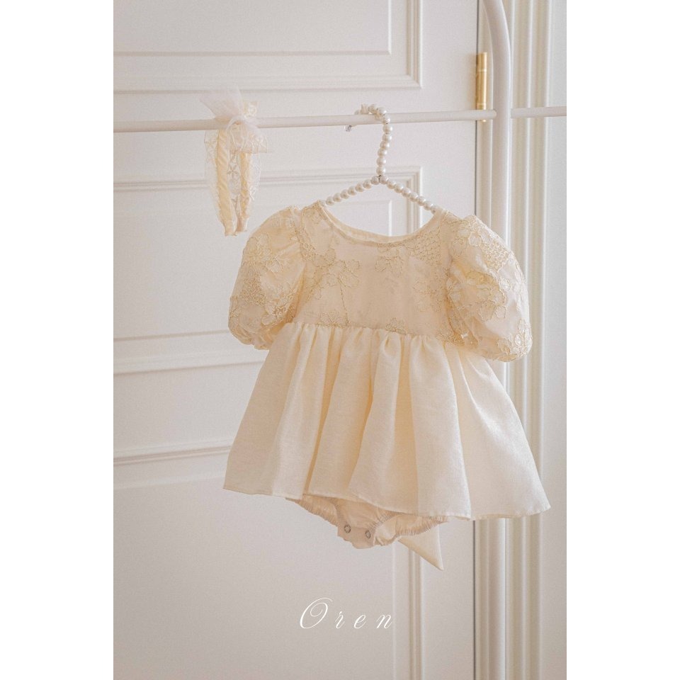 Oren 洋裝 오렌 에타블링드레스키즈-細節圖7