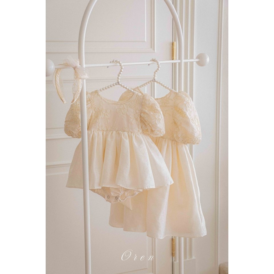 Oren 洋裝 오렌 에타블링드레스키즈-細節圖8