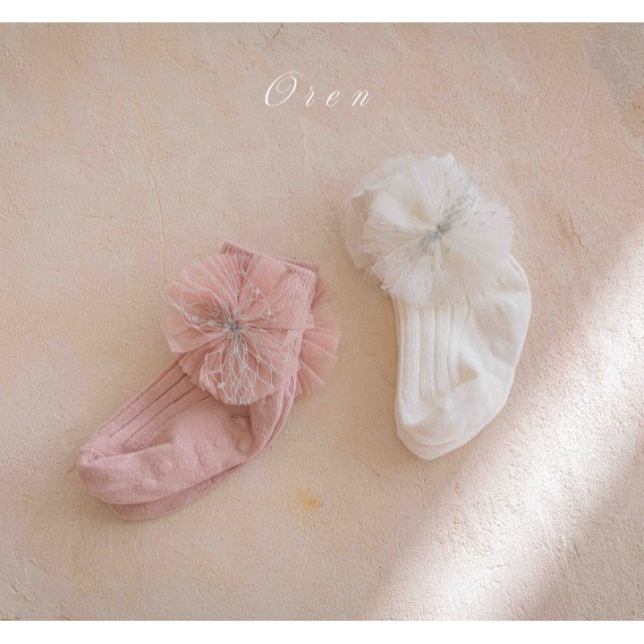 Oren 襪子組 오렌 펄레이스발목양말-細節圖3