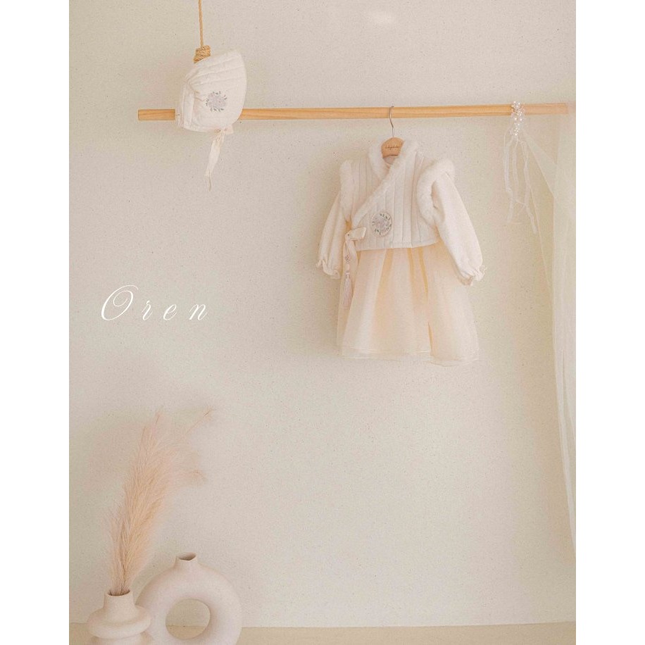 Oren 洋裝 오렌 윤슬여아원피스한복키즈-細節圖4