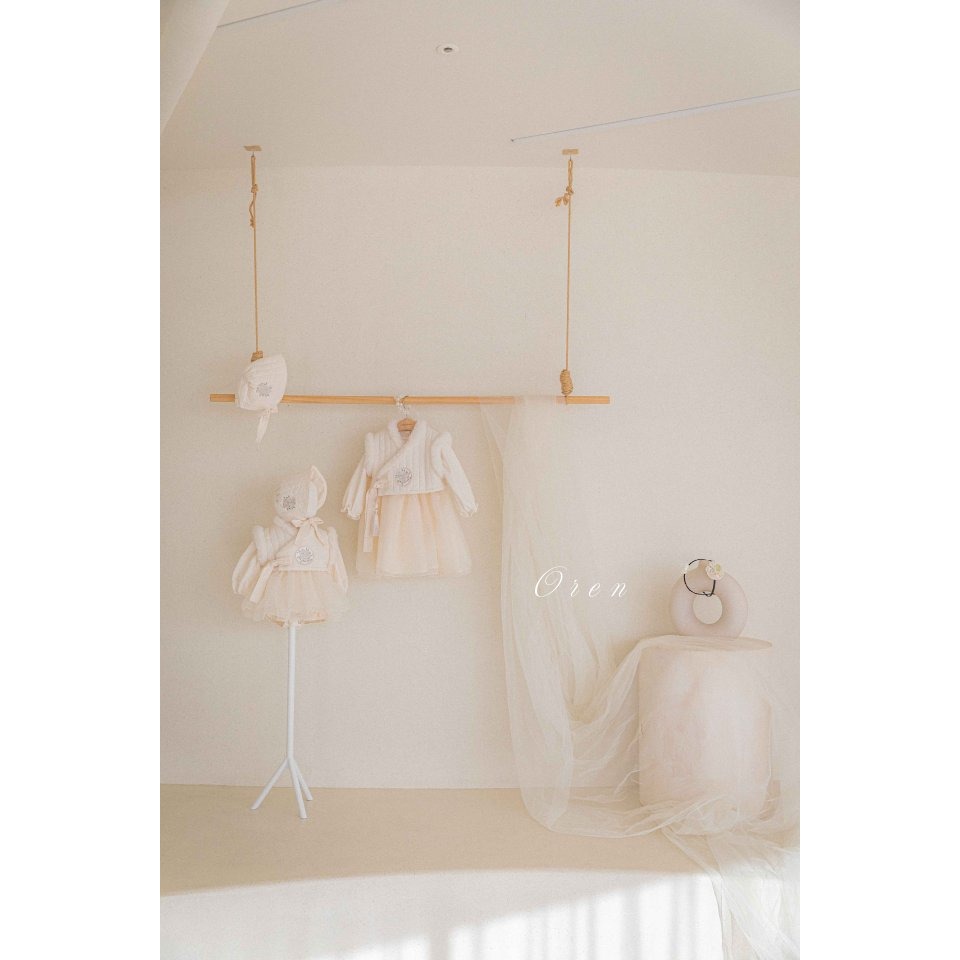 Oren 洋裝 오렌 윤슬여아원피스한복키즈-細節圖5