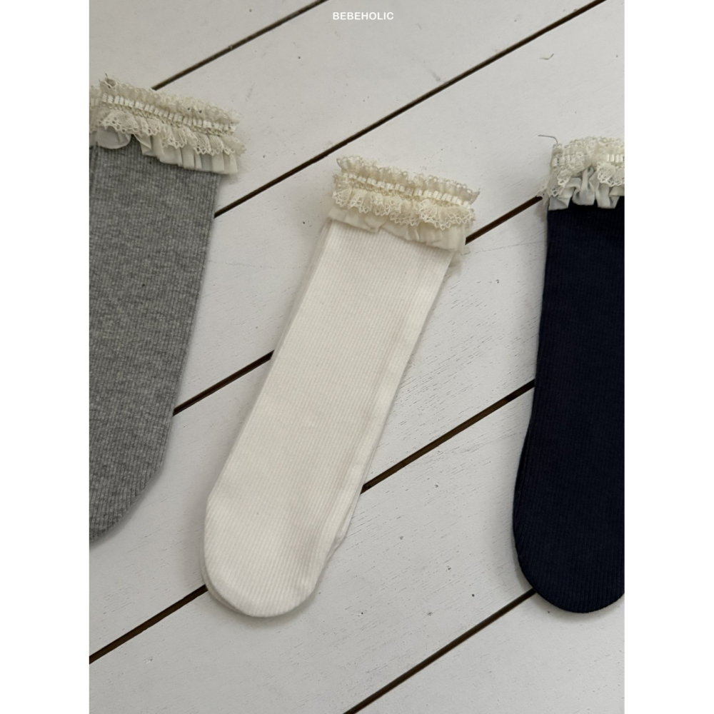 Bebeholic 襪子 베베홀릭 튤립니삭스-細節圖2