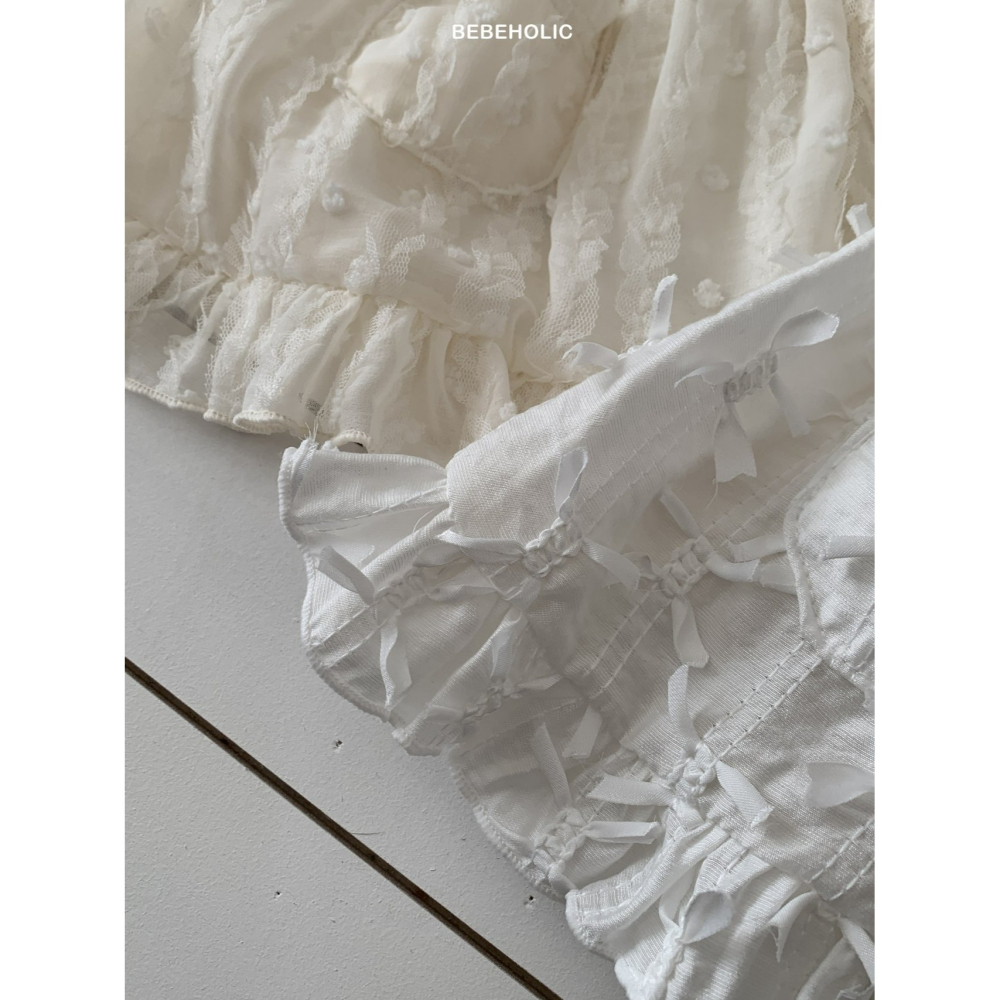 Bebeholic 裙子 베베홀릭 프랑레이어드스커트-細節圖3