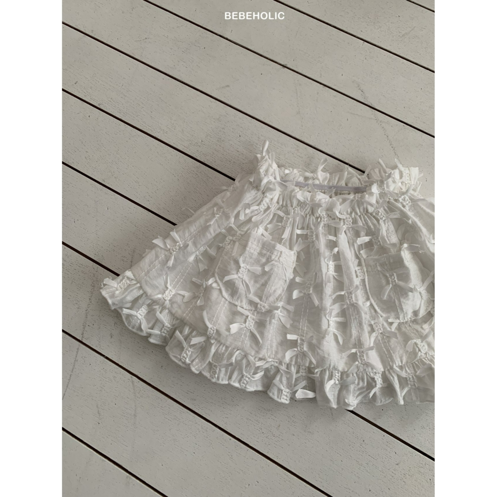 Bebeholic 裙子 베베홀릭 프랑레이어드스커트-細節圖4