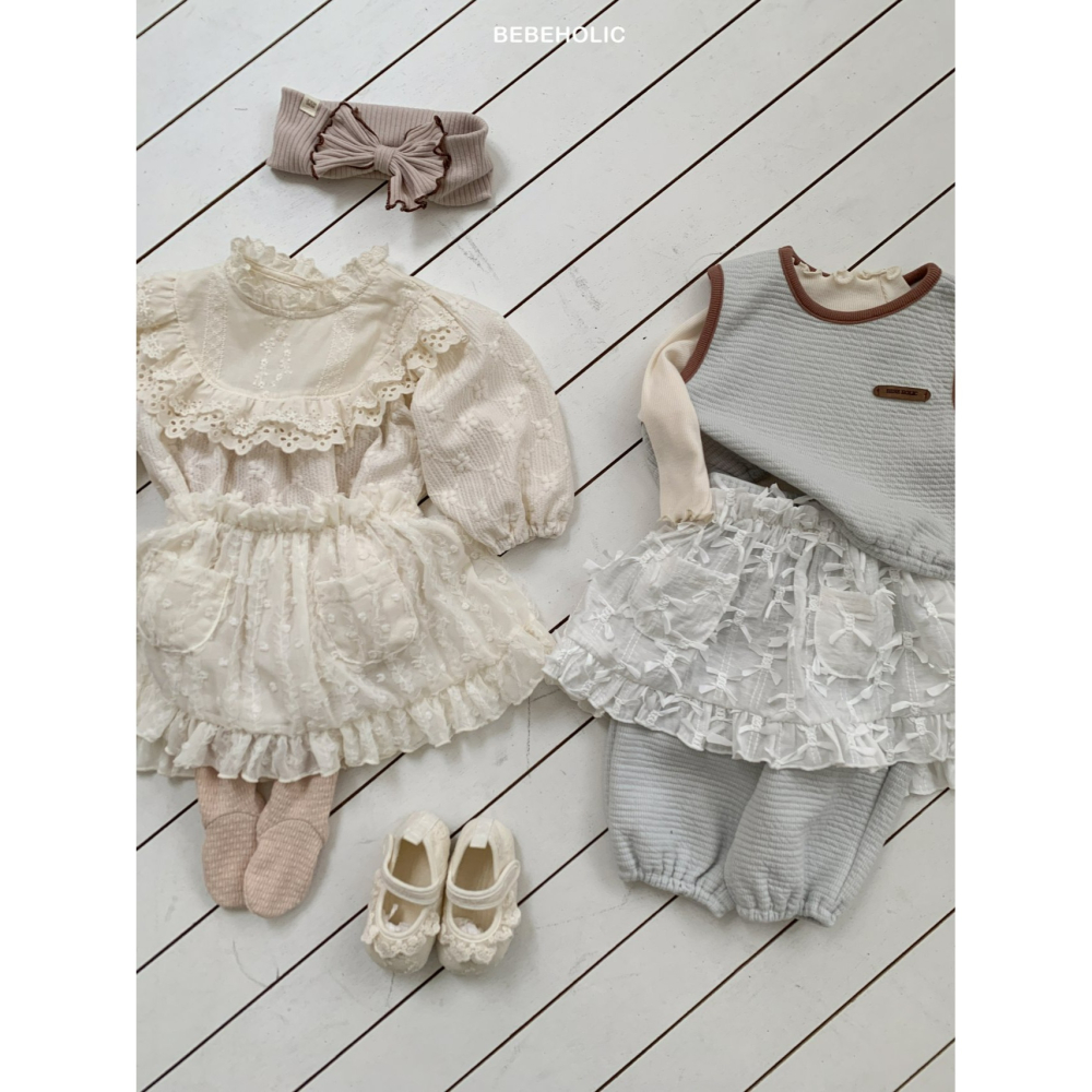 Bebeholic 裙子 베베홀릭 프랑레이어드스커트-細節圖7