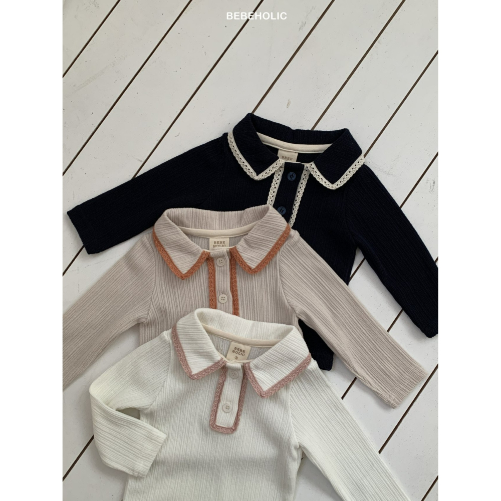 Bebeholic 上衣 베베홀릭 피치레이스티-細節圖3