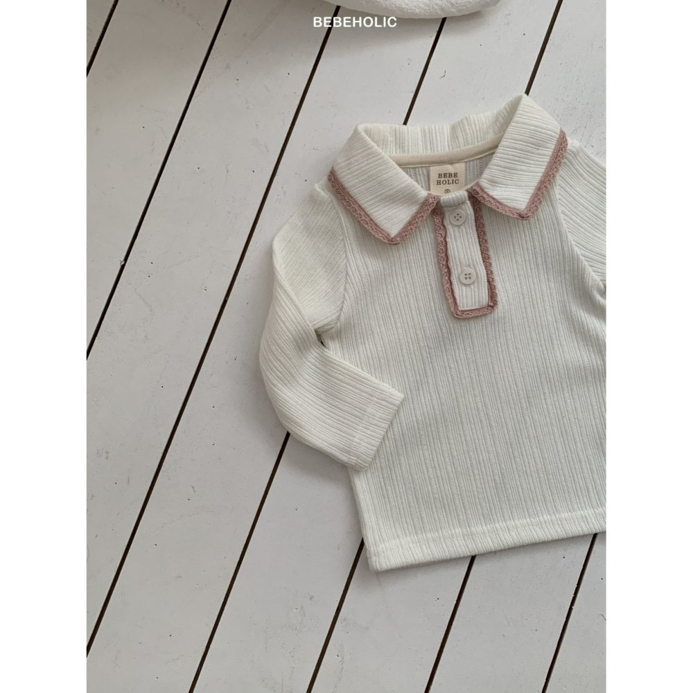 Bebeholic 上衣 베베홀릭 피치레이스티-細節圖4