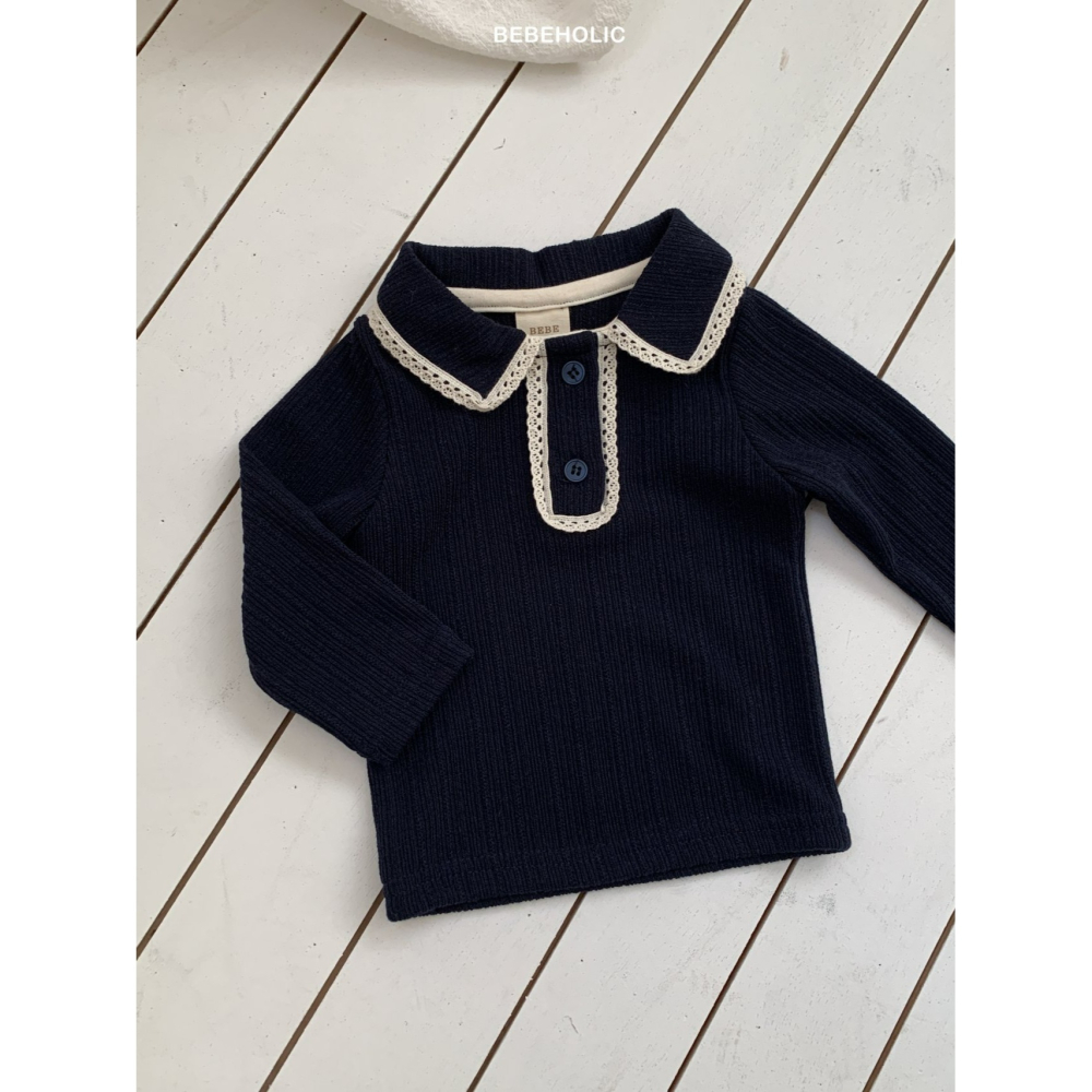 Bebeholic 上衣 베베홀릭 피치레이스티-細節圖6