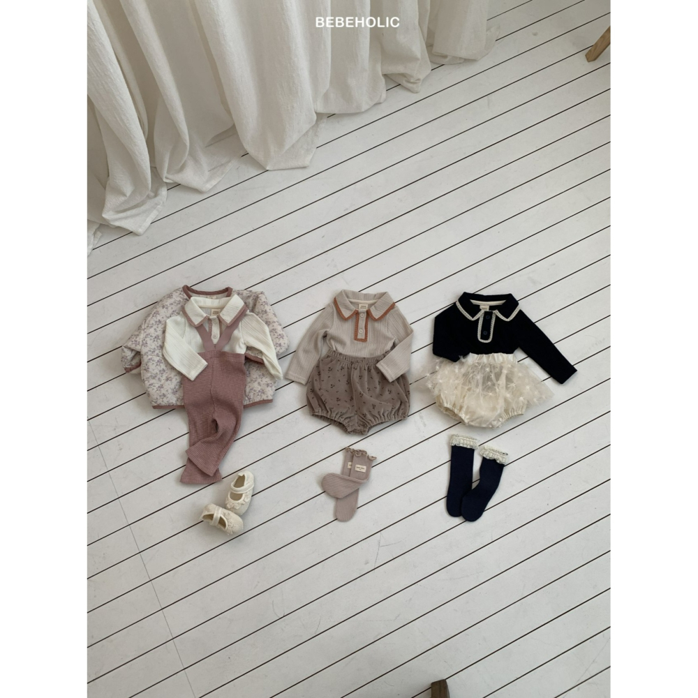 Bebeholic 上衣 베베홀릭 피치레이스티-細節圖8