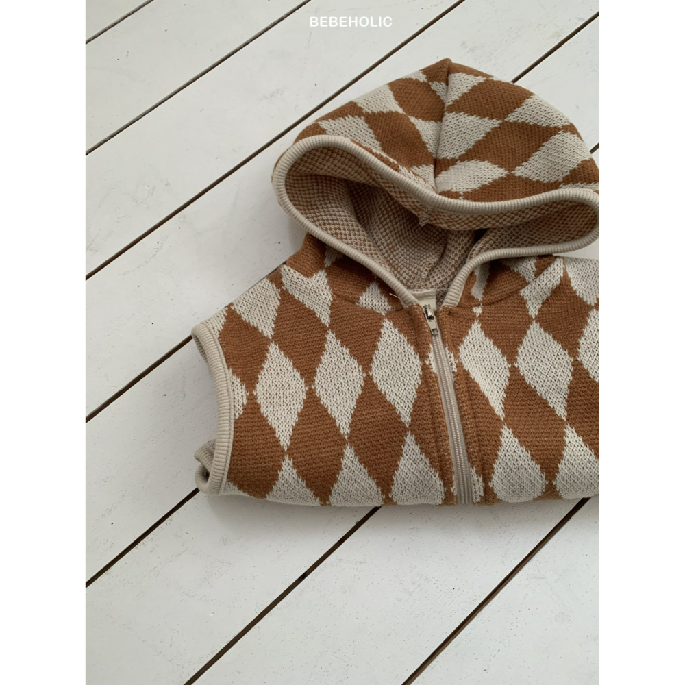 Bebeholic 背心 베베홀릭 다이아후드조끼-細節圖3